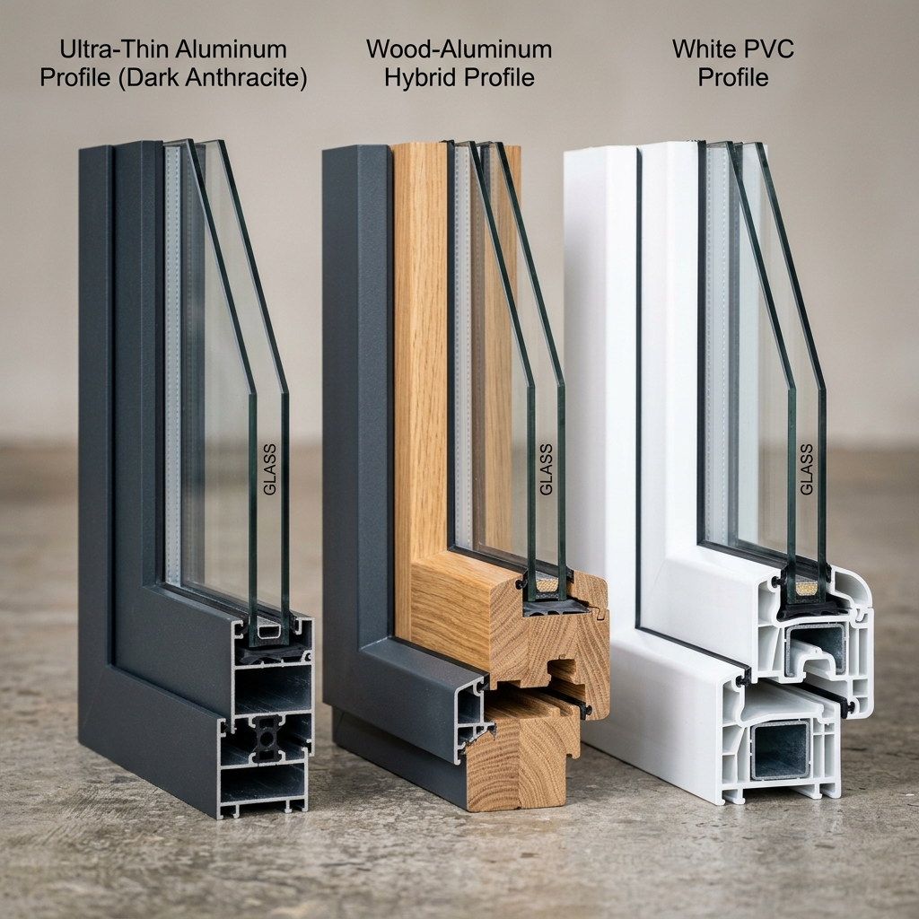 Véranda aluminium vs bois vs PVC : le guide complet des matériaux