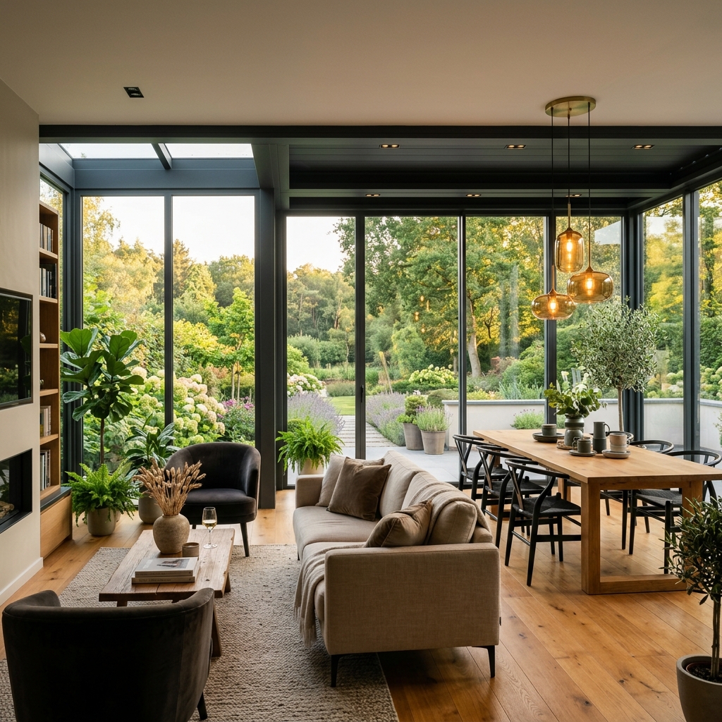 Prix d'une véranda en Belgique 2026 : au m² par matériau